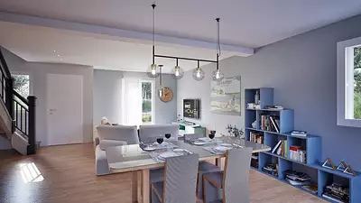 Maison neuve, 100,23 m²