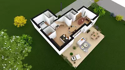 Maison neuve, 100 m²