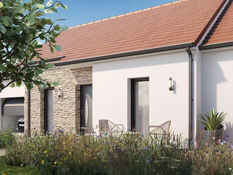 Maison neuve, 88 m² - Montigny-sur-Loing (77690)
