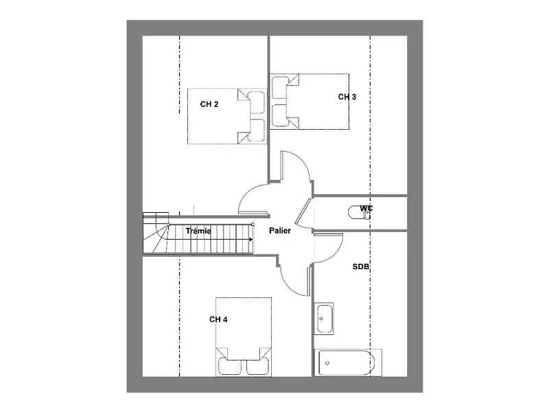 Maison neuve, 89 m² - Vannes (56000)