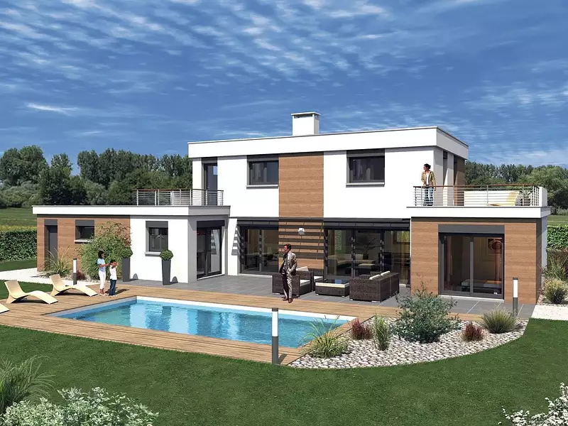 Maison neuve, 135 m² - Chavanoz (38230)