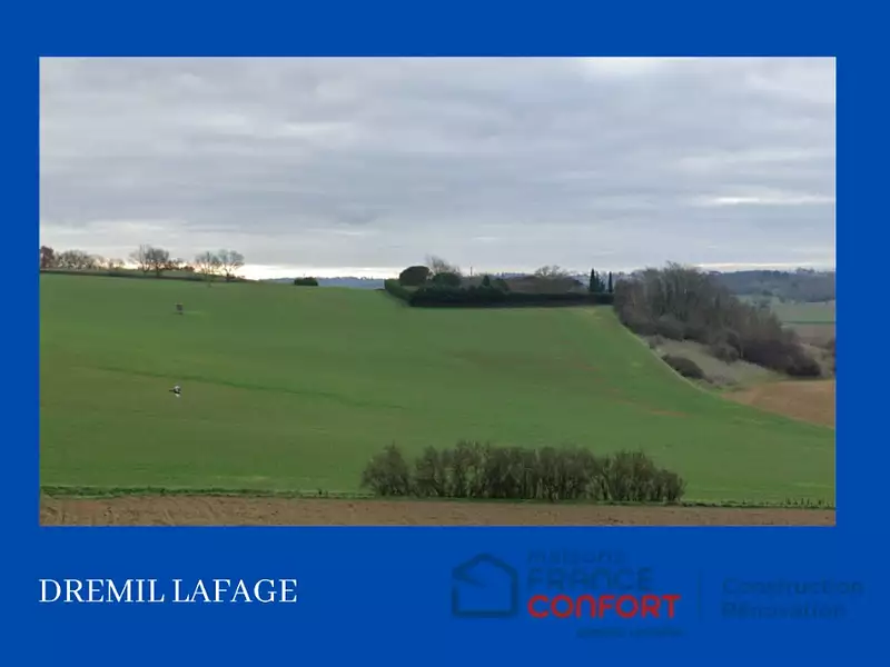 Terrain à bâtir, 500 m² - Drémil-Lafage (31280)