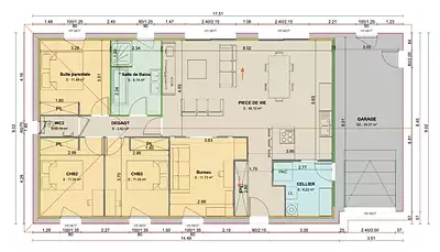 Maison neuve, 111 m²