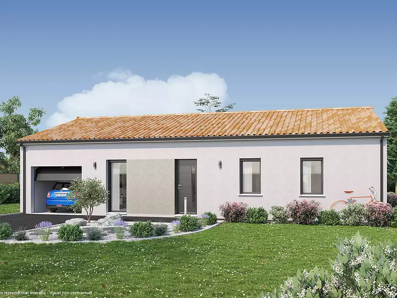 Maison neuve, 104 m² - Sanguinet (40460)