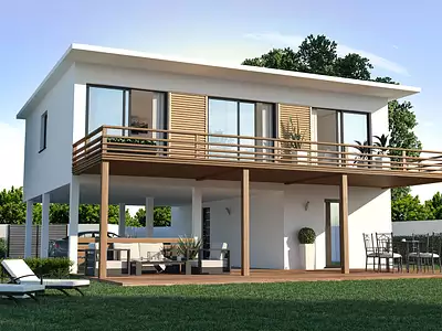 Maison neuve, 93 m²