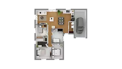 Maison neuve, 96 m²