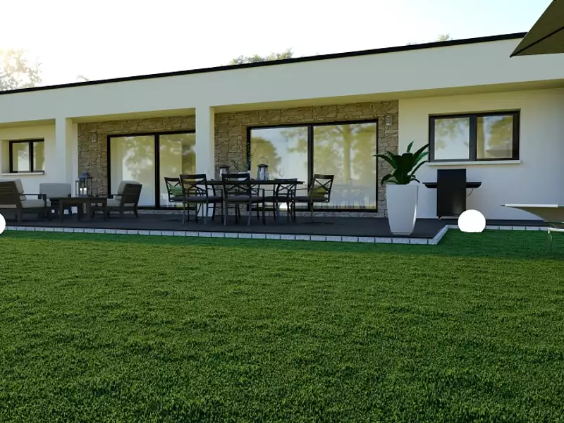 Maison neuve, 135 m² - Esquay-sur-Seulles (14400)