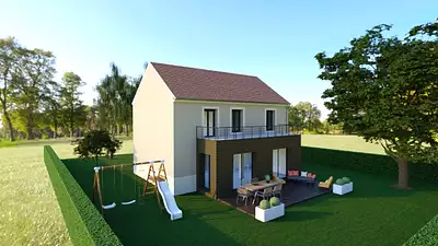 Maison neuve, 114,35 m²
