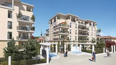 Dernier 4 pièces à 12 min du cours Mirabeau **