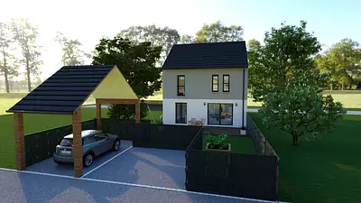 Maison neuve, 103,48 m²