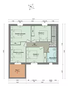 Maison neuve, 96 m²