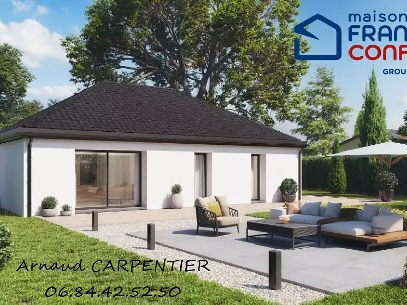 Maison neuve, 90 m² - Ecurie (62223)