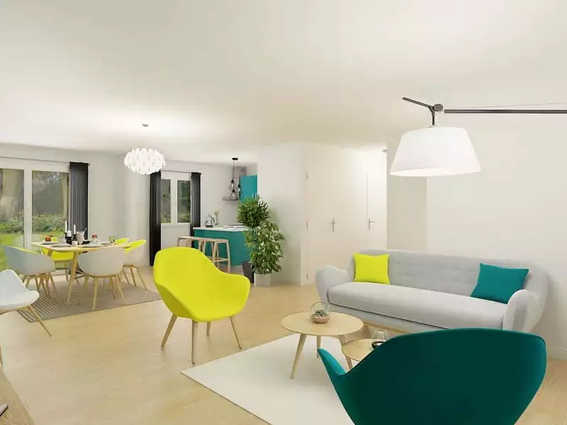 Maison neuve, 111 m² - Oslon (71380)