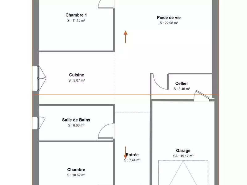 Maison neuve, 70 m² - Théza (66200)