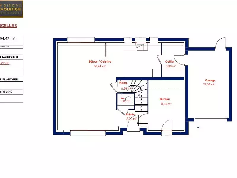 Maison neuve, 108 m² - Vaudoy-en-Brie (77141)