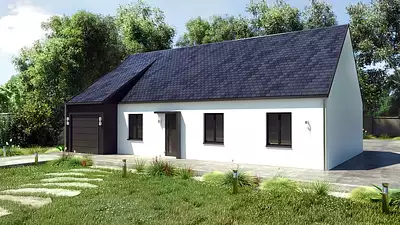 Maison neuve, 100 m²