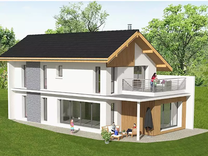 Maison neuve, 137 m² - Poisy (74330)