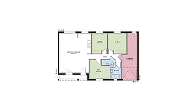 Maison neuve, 109 m²