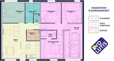 Maison neuve, 49 m²