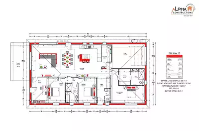 Maison neuve, 138 m²