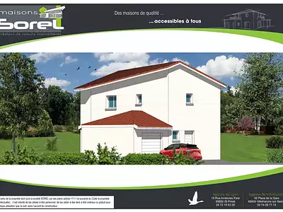 Maison neuve, 107,4 m²