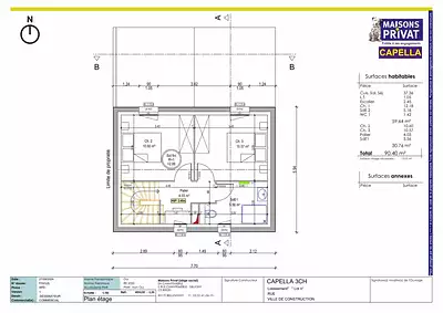 Maison neuve, 90 m²