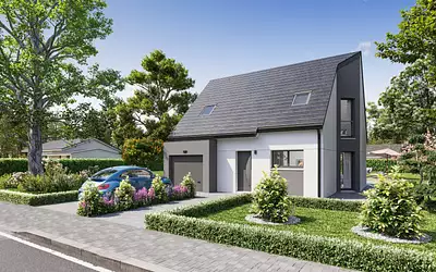 Maison neuve, 88,71 m²