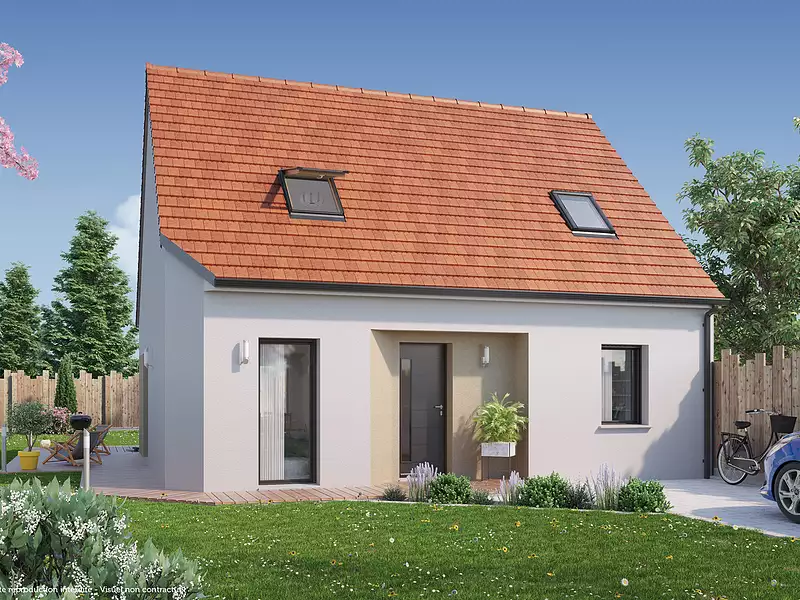 Maison neuve, 95 m² - Ligueil (37240)