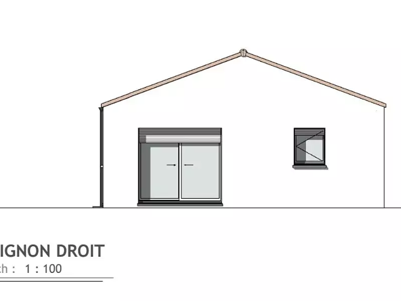 Maison neuve, 54 m² - Saint-Hilaire-de-Riez (85270)