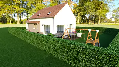 Maison neuve, 102,37 m²