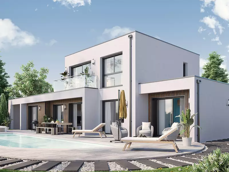 Maison neuve, 140 m² - Monnaie (37380)