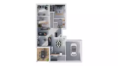 Maison neuve, 88 m²