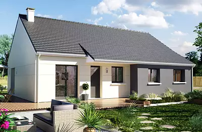 Maison neuve, 100,96 m²