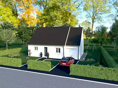 Maison neuve, 60 m²