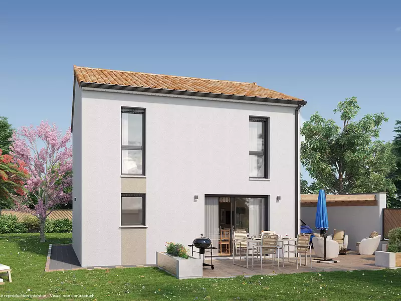 Maison neuve, 90 m² - Parempuyre (33290)