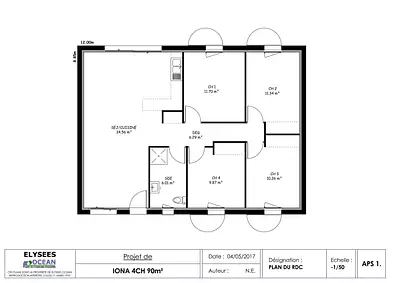 Maison neuve, 65 m²