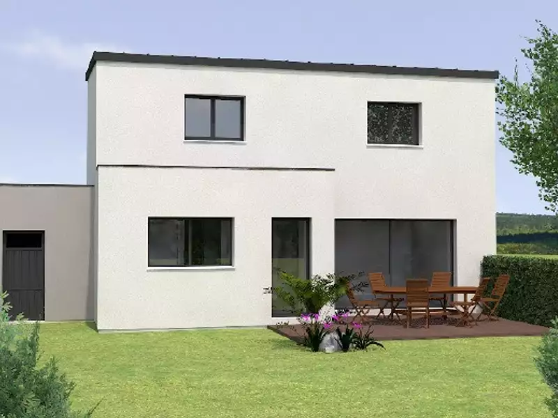 Maison neuve, 125 m² - Saint-Melaine-sur-Aubance (49610)