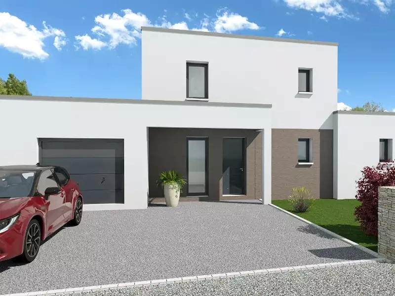 Maison neuve, 124 m² - Saint-Martin-le-Beau (37270)
