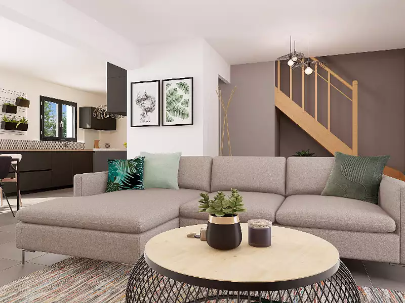 Maison neuve, 92 m² - Vulaines-sur-Seine (77870)