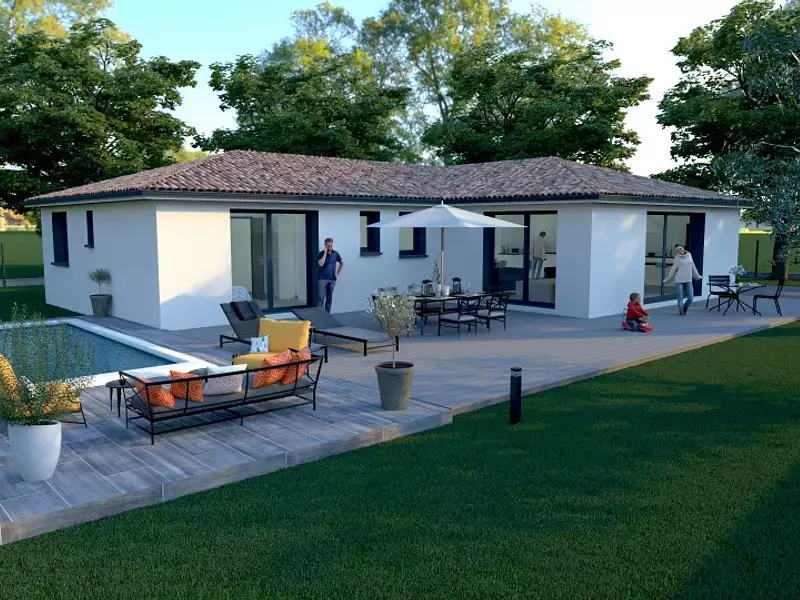 Maison neuve, 100 m² - Trèbes (11800)