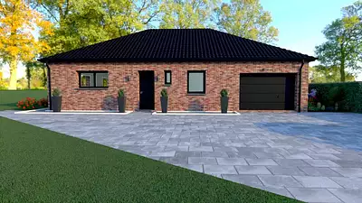 Maison neuve, 93 m²