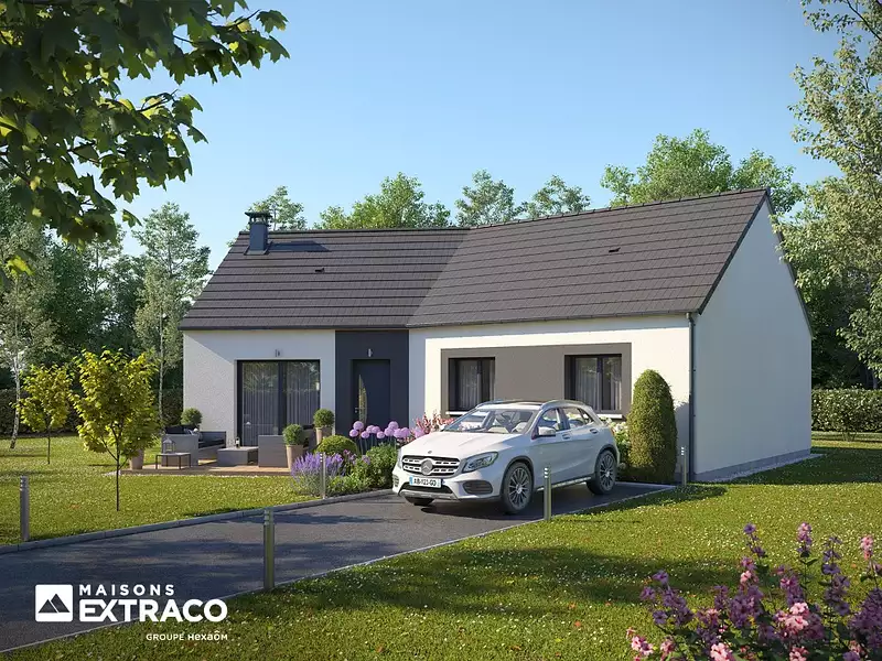 Maison neuve, 93 m² - Fresne-le-Plan (76520)
