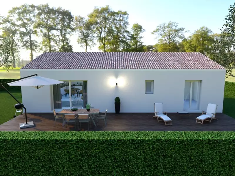 Maison neuve, 83 m² - Salernes (83690)