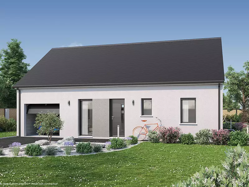 Maison neuve, 75 m² - Dordives (45680)