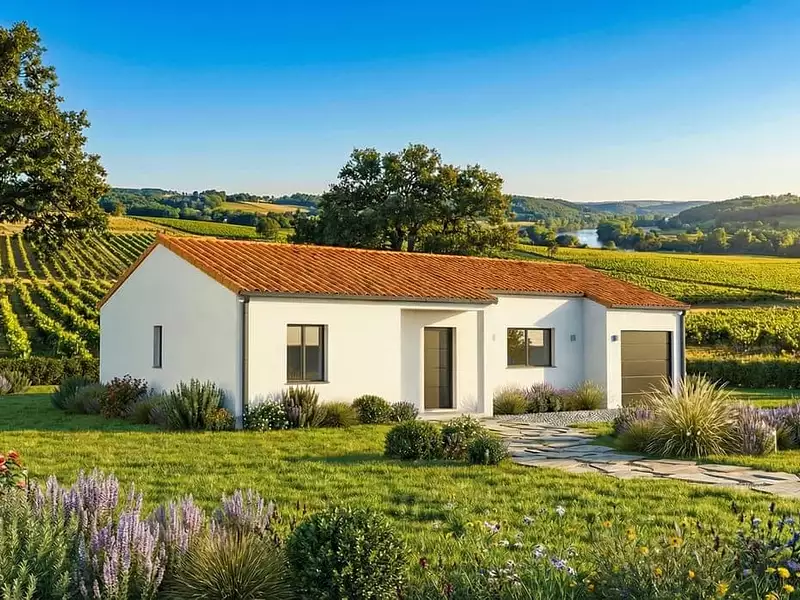 Maison neuve, 81 m² - Coursac (24430)