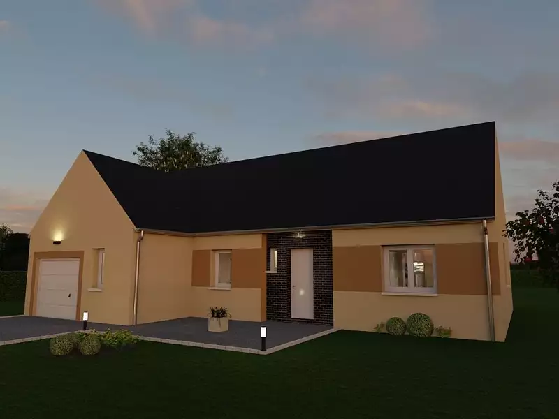 Maison neuve, 106 m² - Mézy-sur-Seine (78250)