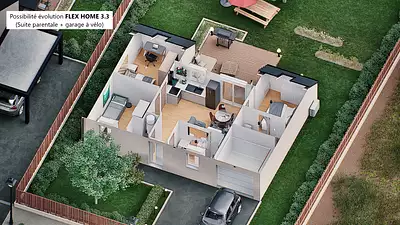 Maison neuve, 48,75 m²