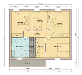 Maison neuve, 125 m²
