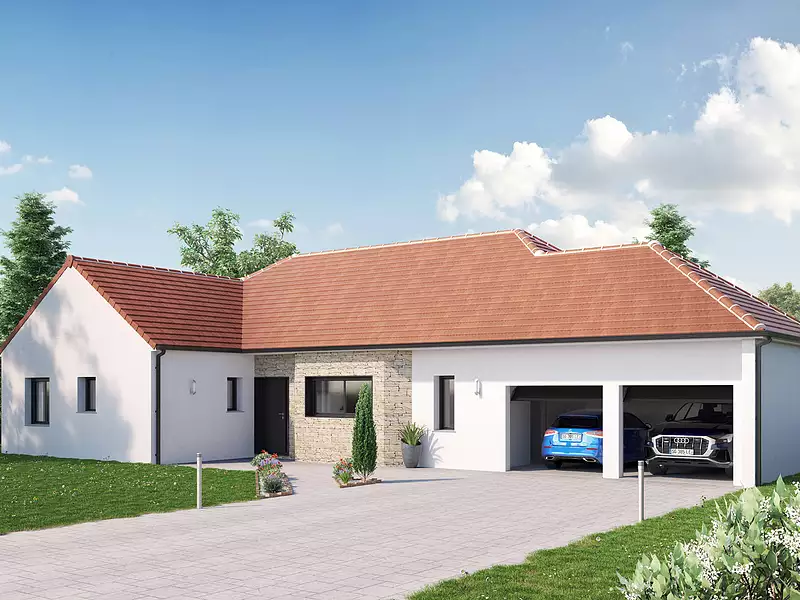 Maison neuve, 128 m² - Beaumont-du-Gâtinais (77890)