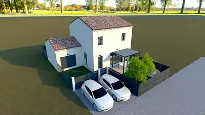 Maison neuve, 83 m²